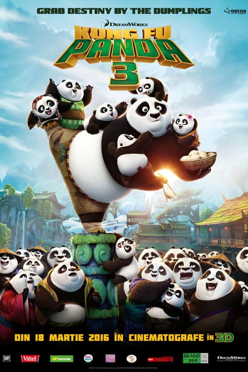 Kung Fu Panda 3 (2016)(Dublat în Română)