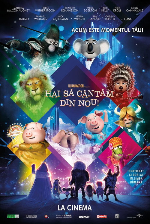 Sing 2 (2021)(Dublat in Romana)