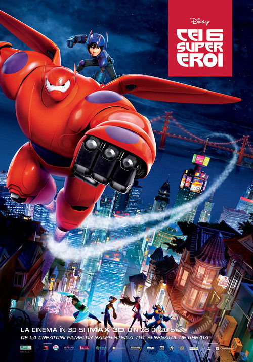 Cei 6 super eroi (2014) (Dublat in Romana)
