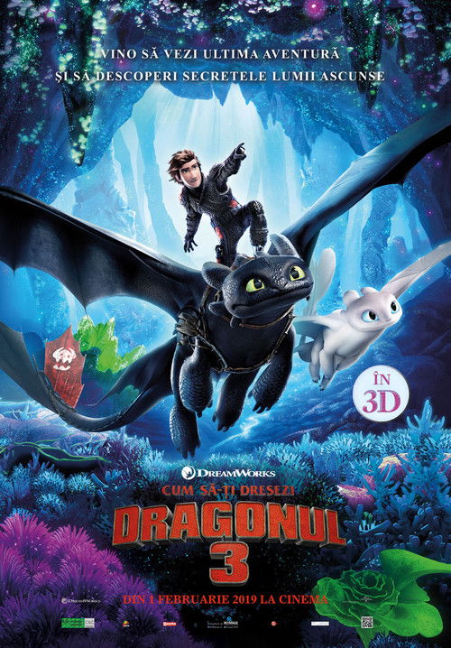 Cum să îți dresezi dragonul 3: Lumea ascunsă (Dublat in Romana)