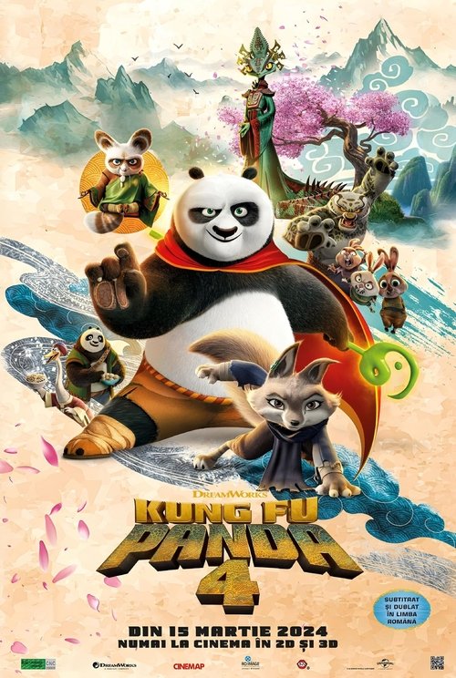 Kung Fu Panda 4 (2024)(Dublat în Română)