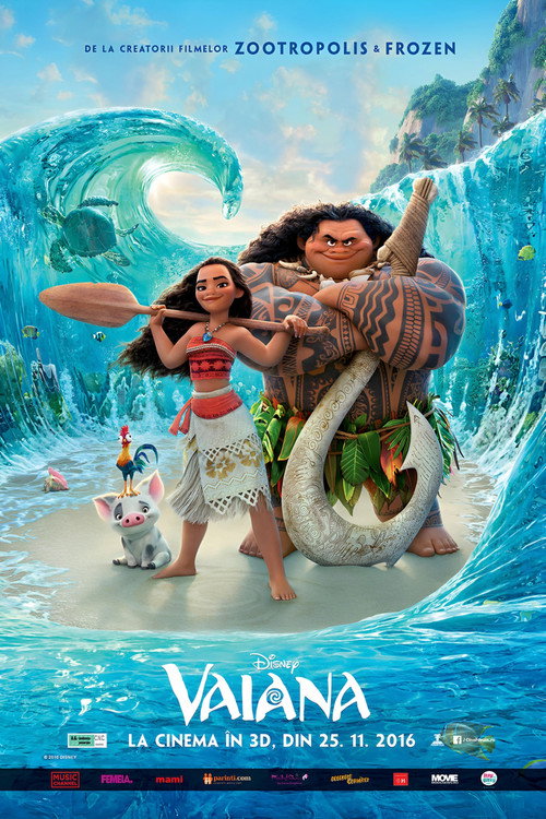 Vaiana (2016) (Dublat în Română)