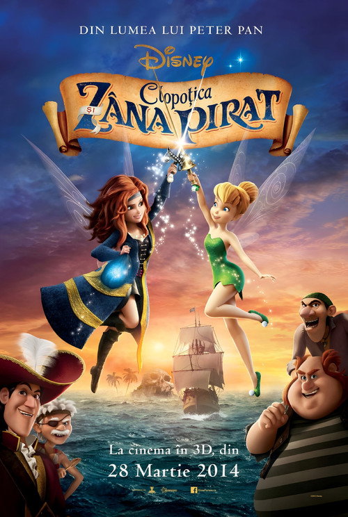 Clopoțica și Zâna Pirat (2014) (Dublat în Română)