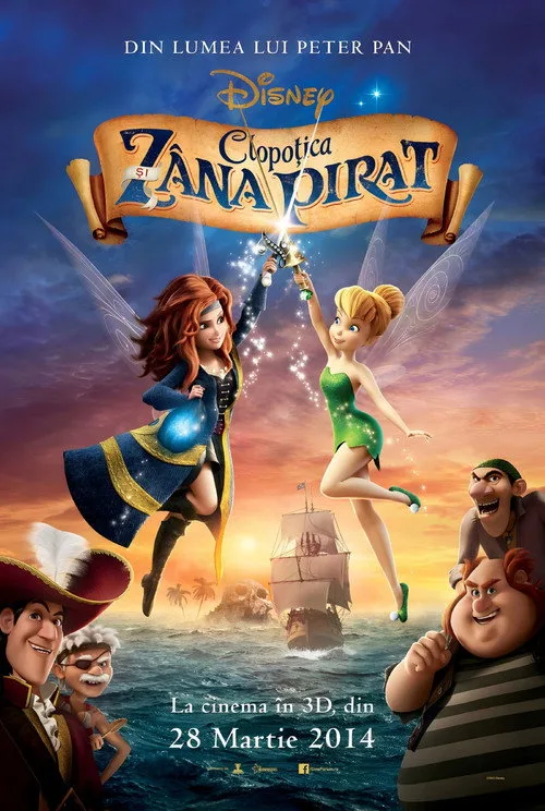 Clopoțica și Zâna Pirat (2014) (Dublat în Română)