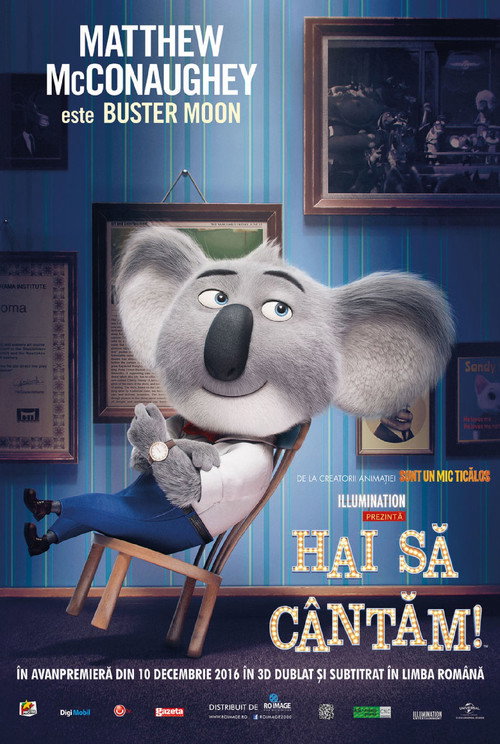 Hai să cântăm! (2016) (Dublat în Română)