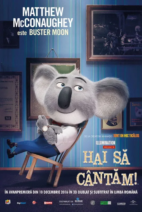 Hai să cântăm! (2016) (Dublat în Română)