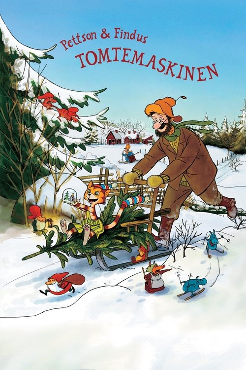 Pettson și Findus: Mașinăria Tomte (2005) (Dublat în Română)