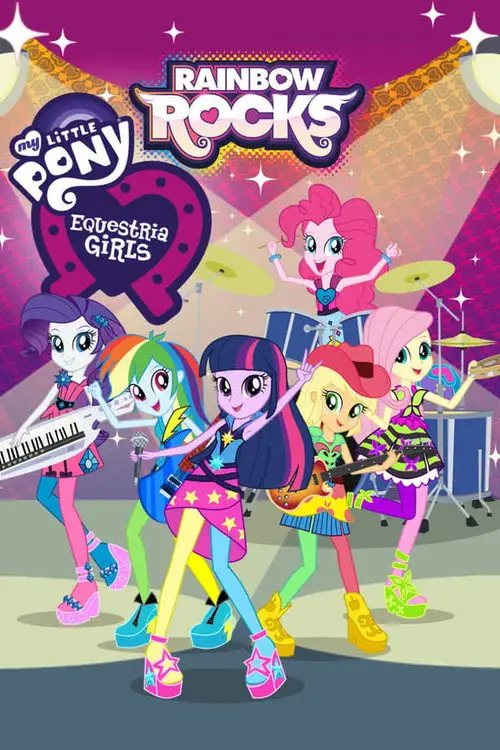 Micul Meu Ponei: Fetele Equestriei – Rainbow Rocks  (2014) (Dublat în Română)
